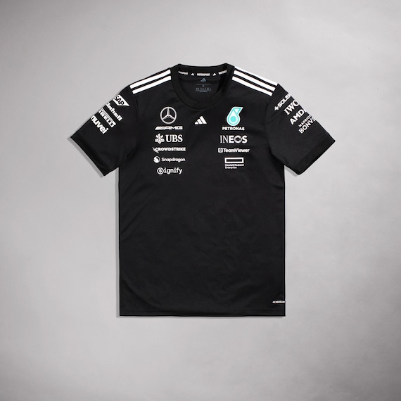 Mens 2025 Team Driver Tee Black