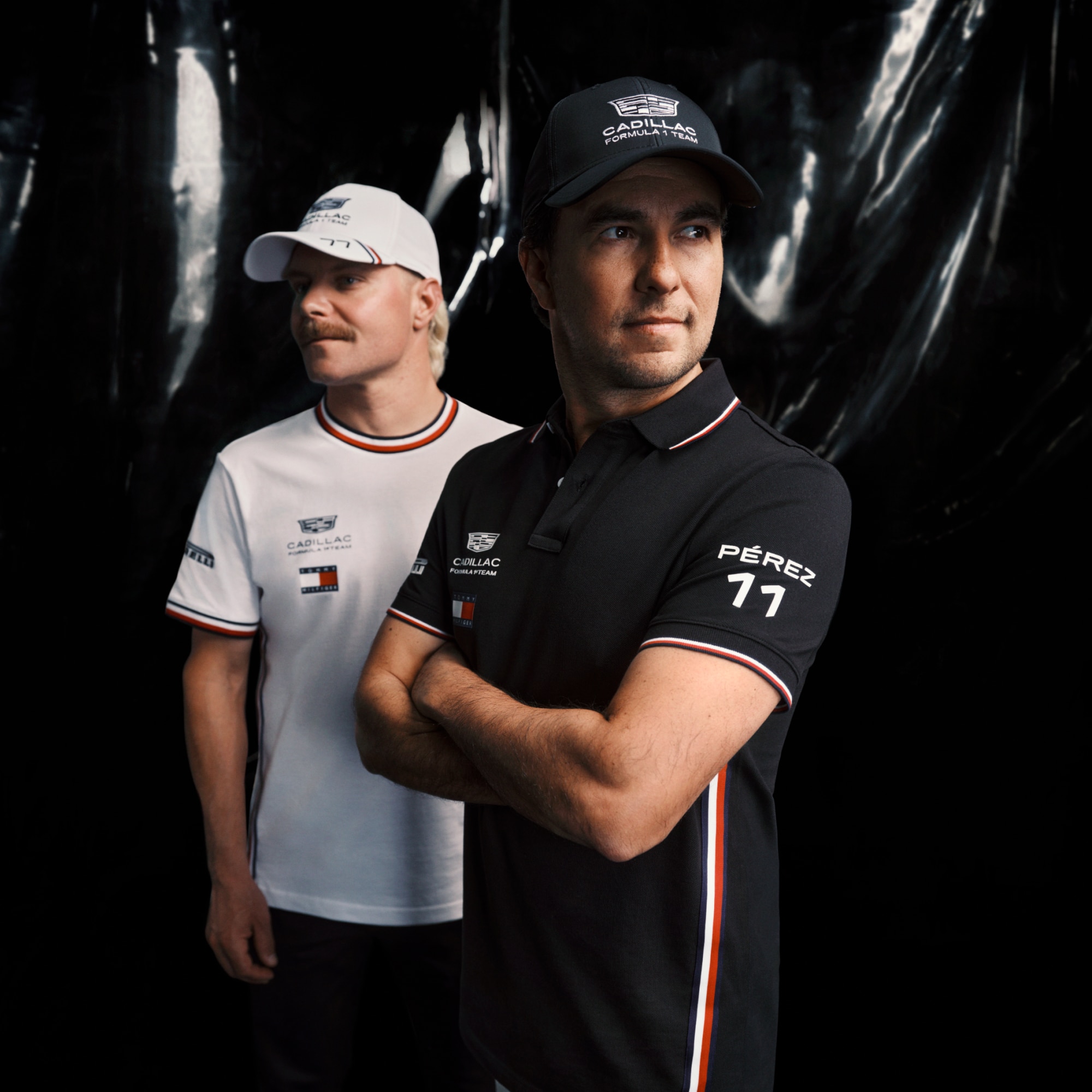 Cadillac Tommy Hilfiger Team Replica Polo - Black